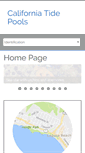 Mobile Screenshot of californiatidepools.com